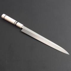 9341まぁくん 柳刃包丁9寸刺身包丁刃は究極の切れ味 人工象牙八角柄 m19006655549_1.jpg?1744773543