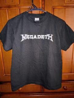 MEGADETH ロゴ Tシャツ 黒