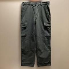 イタリア軍　ダークグリーン ダブルニーカーゴパンツ M