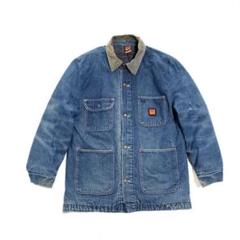 【USA製】BIGBENカバーオール　デニムジャケット　ハンティングジャケット USA製】BIGBENカバーオール デニムジャケット ハンティング