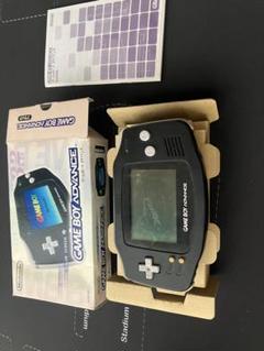 ゲームボーイアドバンス 本体 黒　※動作確認済