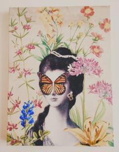 稀少❣️美品✨francfranc アートパネル　絵画　花柄　インテリア　レトロ 2025年最新】Francfranc 絵画の人気アイテム - メルカリ