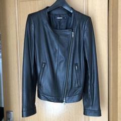 DKNY JEANS ダナキャラン　ラムレザー　羊革　ライダース　90s y2k 楽天市場】dkny レザーの通販