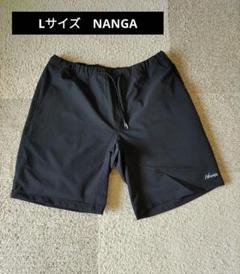 Lサイズ　NANGA ナンガ　ハーフパンツ　ショーツ　ブラック Lサイズ NANGA ナンガ ハーフパンツ ショーツ ブラック - メルカリ