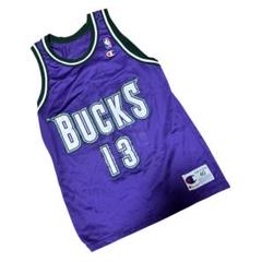 90s チャンピオン BUCKS USA製 バスケットシャツ 40