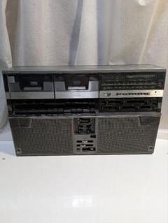大型ラジカセ　初代　ラジオ GF-808S (ザ・サーチャーＷ) SHARP ザ・サーチャーW GF-808 ラジカセ searcher 年代物 - メルカリ