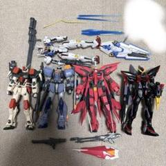 も*ー様 MG ガンダムSEED セット　4体＋1体 も*ー様 MG ガンダムSEED セット 4体＋1体 - メルカリ