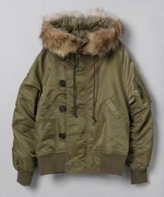 新品 未使用品 JEANASIS BIG N-2B オリーブ