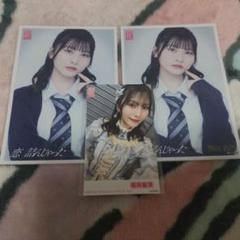 福岡聖菜ワイドチェキ（直筆メッセージサイン入り） AKB WORLD AKB48 福岡聖菜 チェキ カード - メルカリ