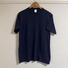 jc penny 90s ネイビー 無地 ブランク Tシャツ ポケット付