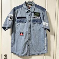 A BATHING APE アベイシングエイプ Aape デニムシャツ