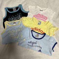 アディダス　半袖３枚タンクトップ２枚セット