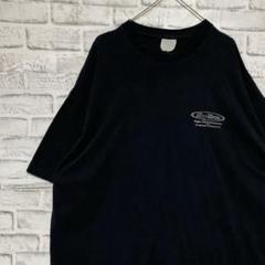 USA製90sヴィンテージTシャツ！シングルステッチ　ブラック半袖古着2XL25