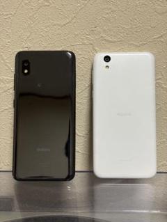 Galaxy A21　AQUOS Sense basic　２台セットA21訳あり