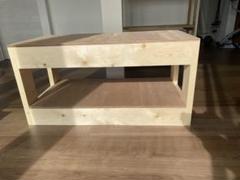 木製 ハンドメイド オーダー ロの字 ベンチ 水槽台 テレビボード