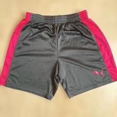 PUMA ハーフパンツ M ブラック/ピンク