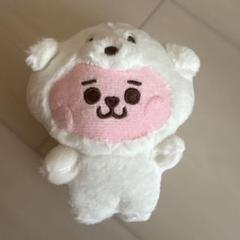 訳あり】BT21 COOKY ベビー ぬいぐるみ キーリング FLUFFY
