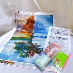 ✿ ダイヤモンドアート 絵画 刺繍キット 5D ダイヤモンドカラーストーン