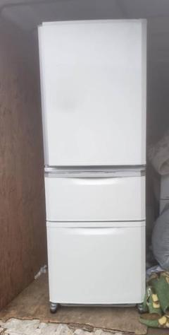 新生活応援! 美品 ホワイト 335L 3ドア 三菱ノンフロン冷凍冷蔵庫