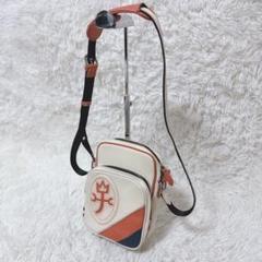 カステルバジャック ボディバッグ レザー モノグラム 立体ロゴ