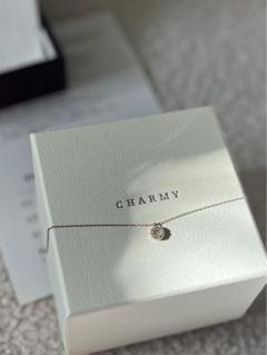 完売品！CHARMY チャーミー K18HYG×ダイヤネックレス - メルカリ