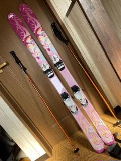 ROSSIGNOL スキーセット 子ども用 110cm Rossignol Terrain Kids JR Skis w/ KID-X 4.5 BINDING (All