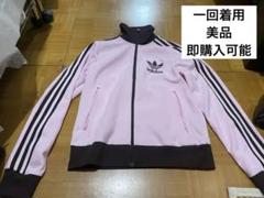 美品⭐︎アディダス　adidas　トラックジャケット　ドット柄　ピンク 2025年最新】adidas トラックジャケット ピンクの人気アイテム