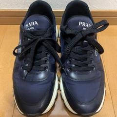PRADA Re-Nylon スニーカー ネイビーのサムネイル