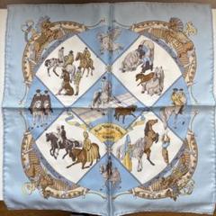 ❤美品❤　エルメス　HERMES　スカーフ　馬着とともに　979 ❤美品❤エルメスHERMESスカーフ馬着とともに979