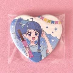 キュアスカイ ソラ・ハレワタール ハート缶バッジ クリアしおり プリキュア キュアスカイ ソラ・ハレワタール LIVE2023 Hero