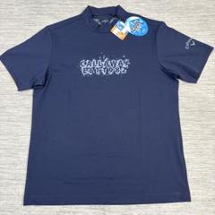 新品タグ付き未使用　CALLAWAY キャロウェイ　半袖モックネックシャツ　L