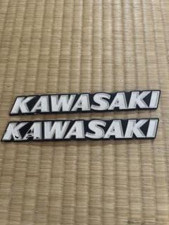 レア カワサキ 希少 エンブレム 大文字エンブレム クラシックス2