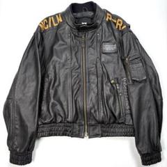 カドヤ ニューコンセプター 本革 ライダース レザージャケット S 黒 M相当 カドヤ レザージャケット ニューコンセプター - メルカリ
