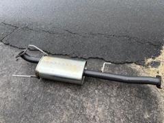【引き取り限定三重】150プラド中間ストレートマフラー　中期ガソリン車で使用 引き取り限定三重】150プラド中間ストレートマフラー 中期