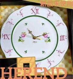 新品・保証書付】ヘレンド ウィーンの薔薇 ウォールクロック