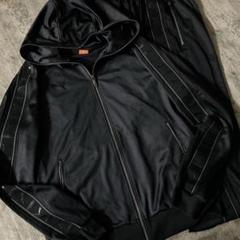 希少 オールブラック ラバープリント PUMA プーマ セットアップ ジャージ