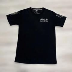 MCD エムシーディー ロゴ刺繍　プリント Tシャツ　XL