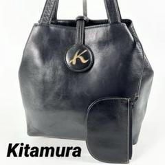 【良品】キタムラ ロゴ レザー トートバッグ バッグ ビンテージ 大容量 人気 良品】キタムラ ロゴ レザー トートバッグ バッグ ビンテージ 大