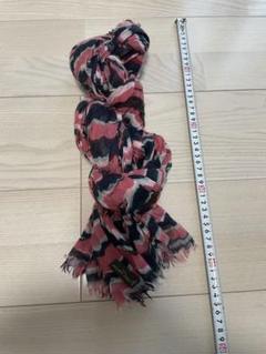 ルイヴィトン　ストール　シルク　コットン　シワ加工　ねじれ加工 ルイヴィトン ストール シルク コットン シワ加工 ねじり加工