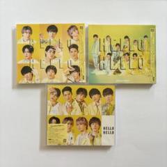 HELLO HELLO - SnowMan 初回盤A.B.通常盤 3形態セット - メルカリ