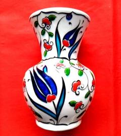 未使用品】トルコ製 高級ハンドメイド花瓶 GÜRAL PORSELEN