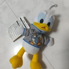 新品　ドナルドダック ぬいば　マスコット　ぬいぐるみ　ジャンプデザインパーカー