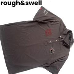 rough&swell ラフアンドスウェル　ポロシャツ　ブラウン　メンズ　茶　M カジュアルゴルフドットコムby PALM SPRINGSにrough&swell［ラフ
