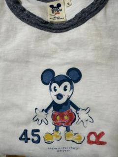 専用　45RPM ディズニーコラボビンテージ インディゴTシャツ 2025年最新】45rpm ミッキーの人気アイテム - メルカリ