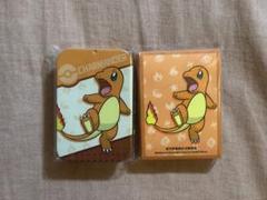 【ポケカ中国限定】　デッキシールド　スリープ　金属ダメカンケース　ヒトカゲ
