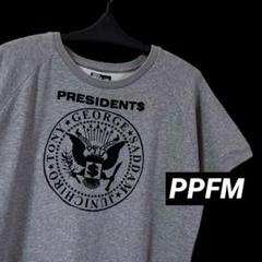 00s y2k PPFM sweat t-shirt gray 弐 MEDIUM