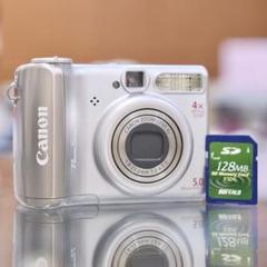 名機 動作品 平成レトロ CCD Canon PowerShot A700