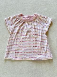 【未使用　タグ付き】バーバリー　ベビー服　ベビーTシャツ　92cm 未使用 タグ付き】バーバリー ベビー服 ベビーTシャツ 92cm