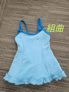 組曲　水玉模様 女の子用ワンピース水着