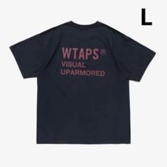 WTAPS ダブルタップス 半袖 ロゴ Tシャツ サイズ4 ブラック WTAPS/ダブルタップス 半袖Tシャツ ブラック 背中ロゴ ロゴT